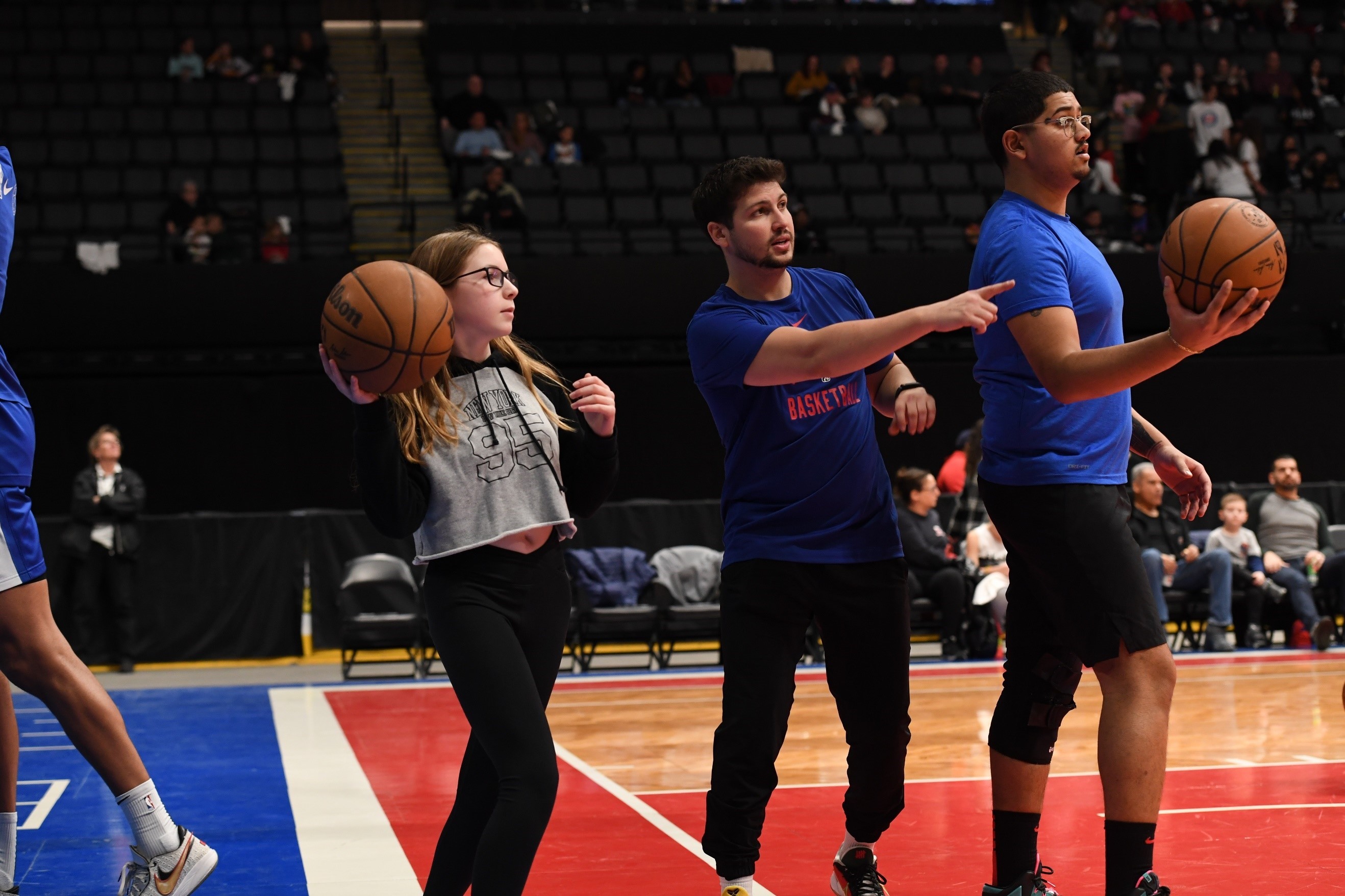 Long Island Nets Honorary Ball Kid